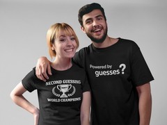 Second Guessing Champion – Funny Team Trivia Shirts Xs-5x Unisex Soft T-shirt