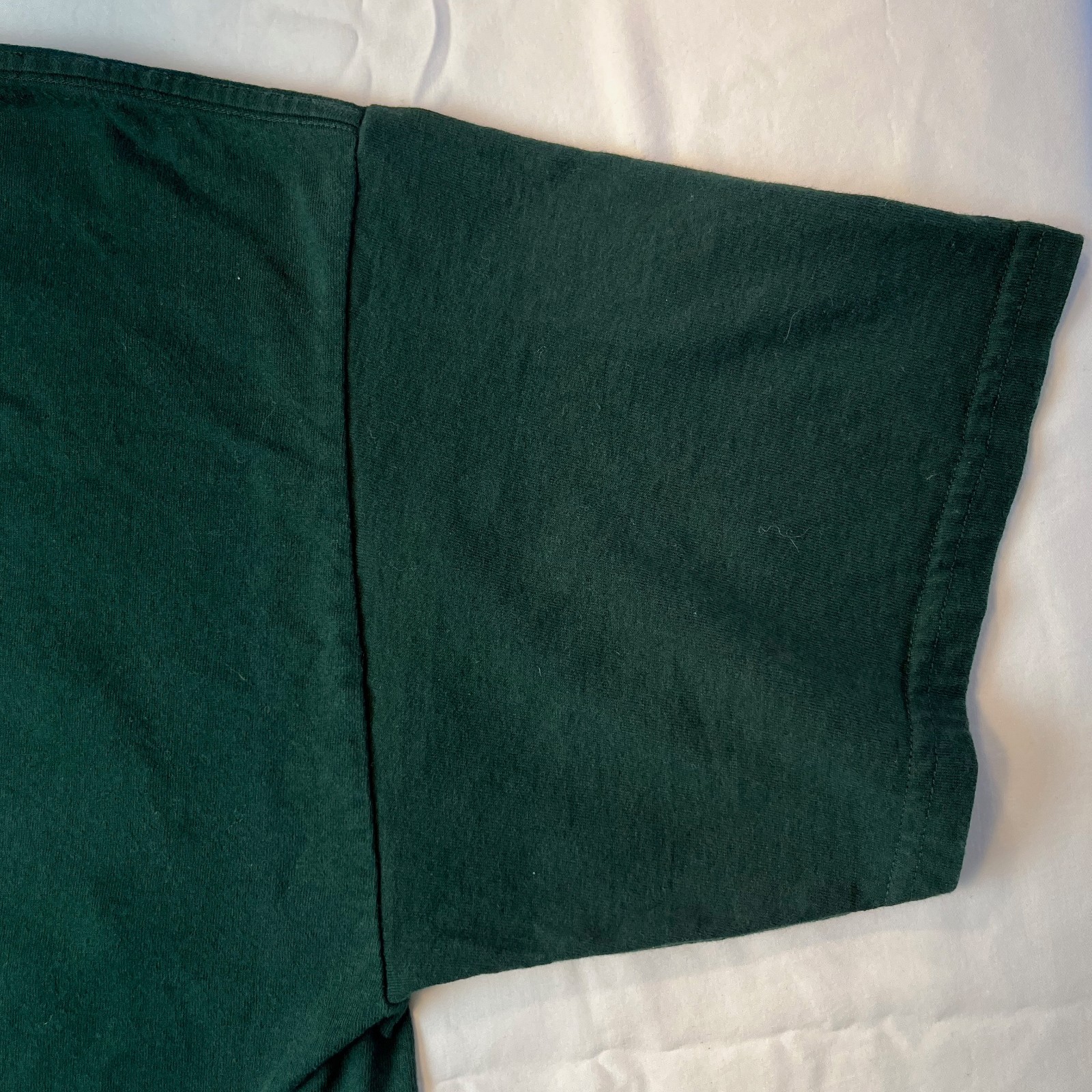 Vintage Y2K Newburyport Massachusetts Spellout T Shirt TULTEX Size XL Green gallery