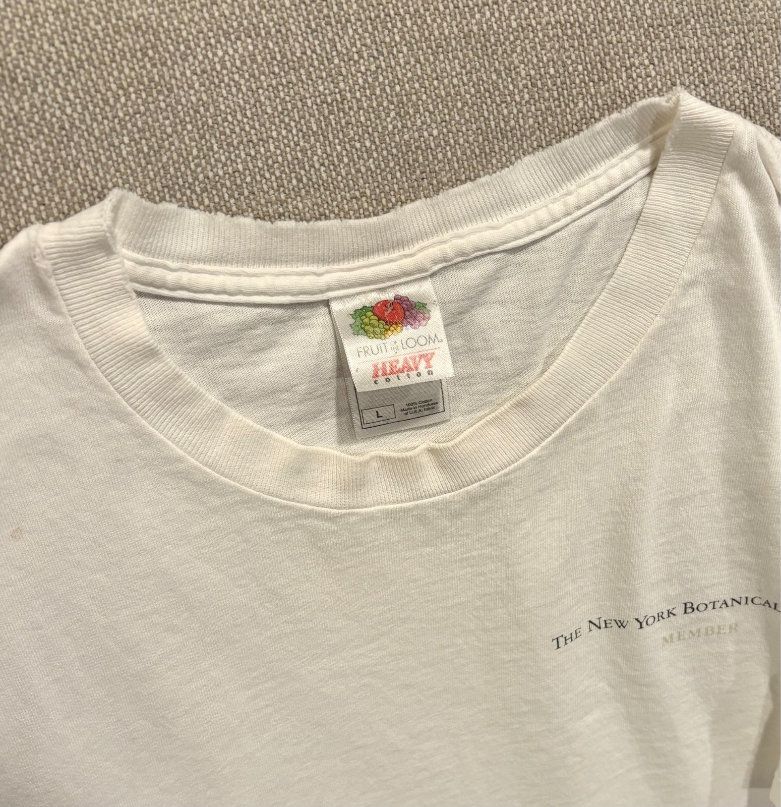 Vintage NEW YORK BOTANICAL GARDEN 🪷 Conservatory T-Shirt Adult Sz L **READ** gallery