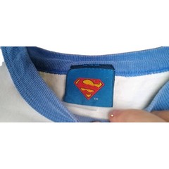 Superman DC Comics T Shirt Mens Medium Ringer Vintage Large Comics Movie TV Show