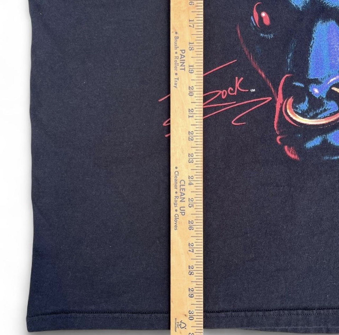 Vintage 2000 WWF The Rock Know Your Role Rap Tee Shirt Mens Size 2XL gallery