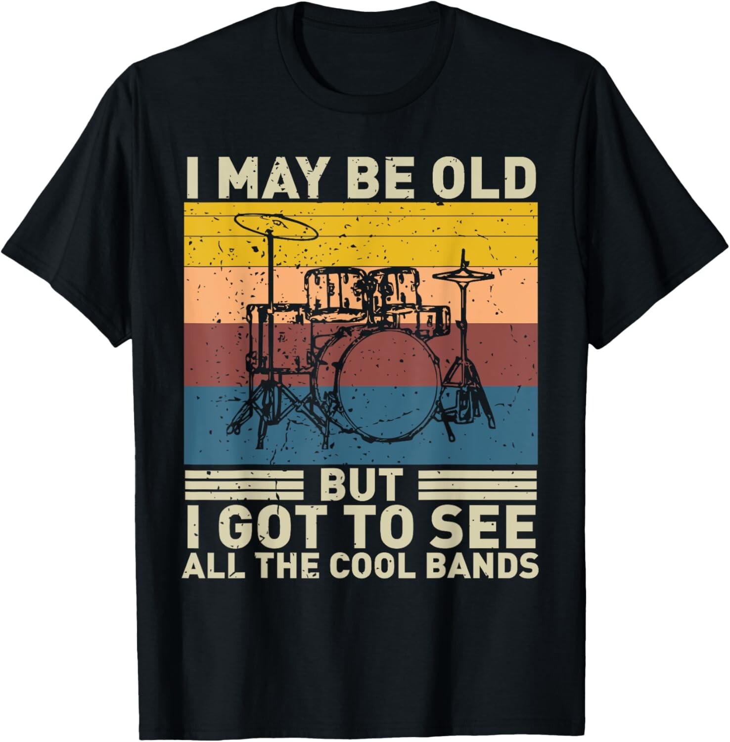 I May Be Old But I Got To See All The Cool Bands Grandpa Men Gift Unisex T-Shirt gallery