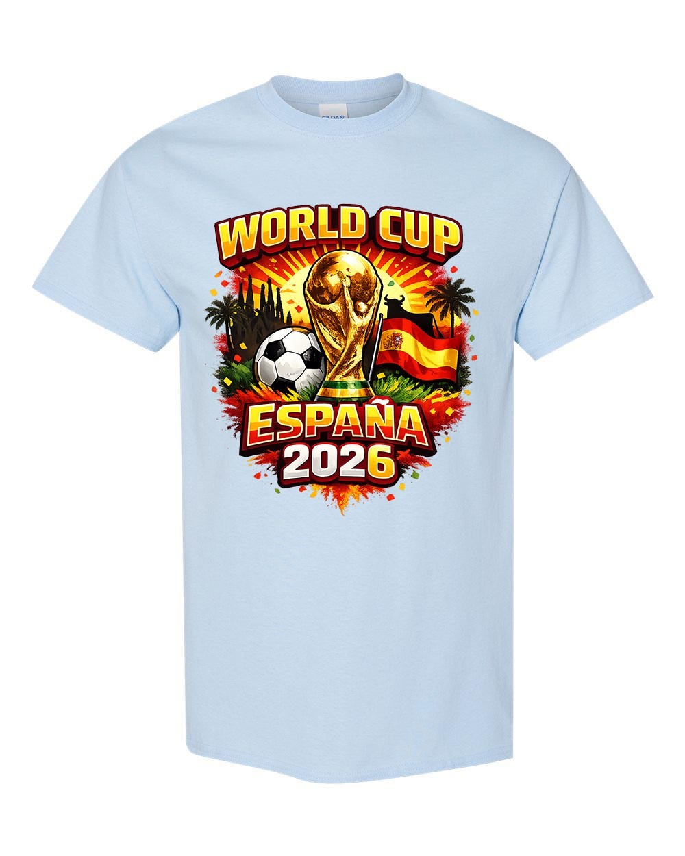 Spain Soccer 2026 World Cup Style Unisex T-Shirt German Fan Shirt Football gallery