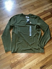 Alaskan Hard gear By Duluth Green Long sleeve Baselayer Shirt Size S NWT