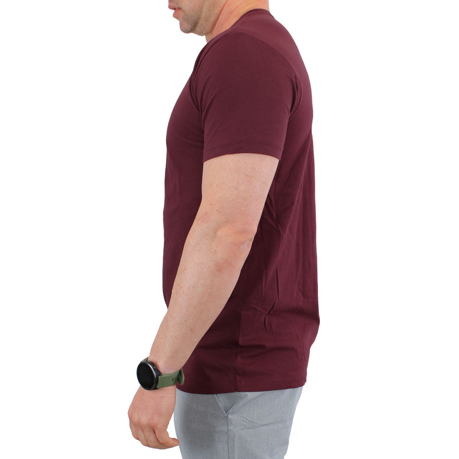True Classic Men's V-Neck Shirt Short Sleeve Ultra Soft Tagless Cotton Tee gallery