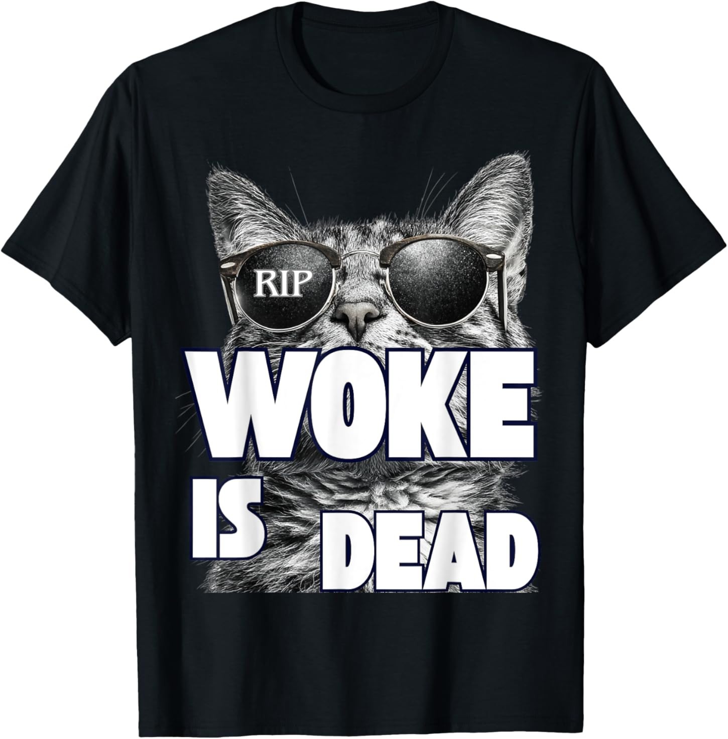 Woke is Dead Common Sense Survived T-Shirt gallery