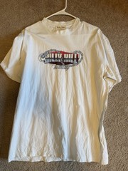 Billy Hill Towing Tee Large White Trash Tyler Warren Lotas Asspizza