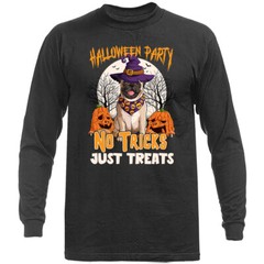 Halloween Costume Spooky Witches Pumpkin Ghost Long Sleeve T-Shirt