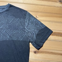 Oakley Topographic Map Pattern All Over Print Surf Skate T-Shirt Men’s Medium