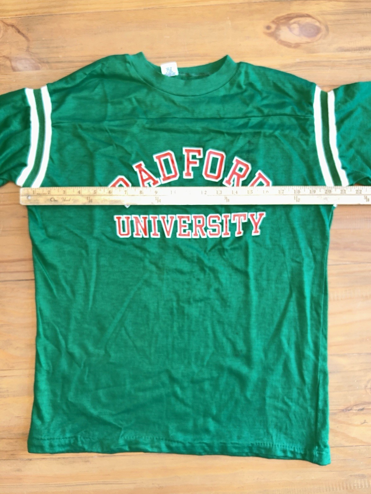Radford University Vintage 1980s Artex 100% Cotton Made In USA T-Shirt Size L gallery