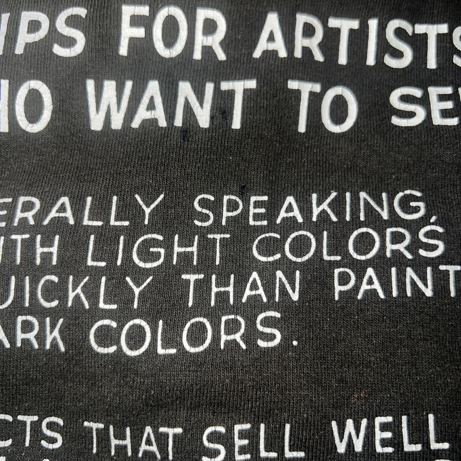 Vintage John Baldessari Tips For Artists Shirt MOCA Museum Art Medium gallery