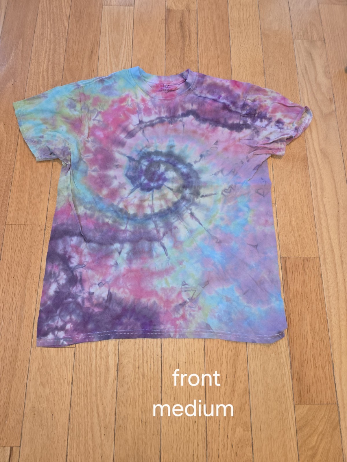 Hand-made Abstract Spiral Medium Tie Dye gallery