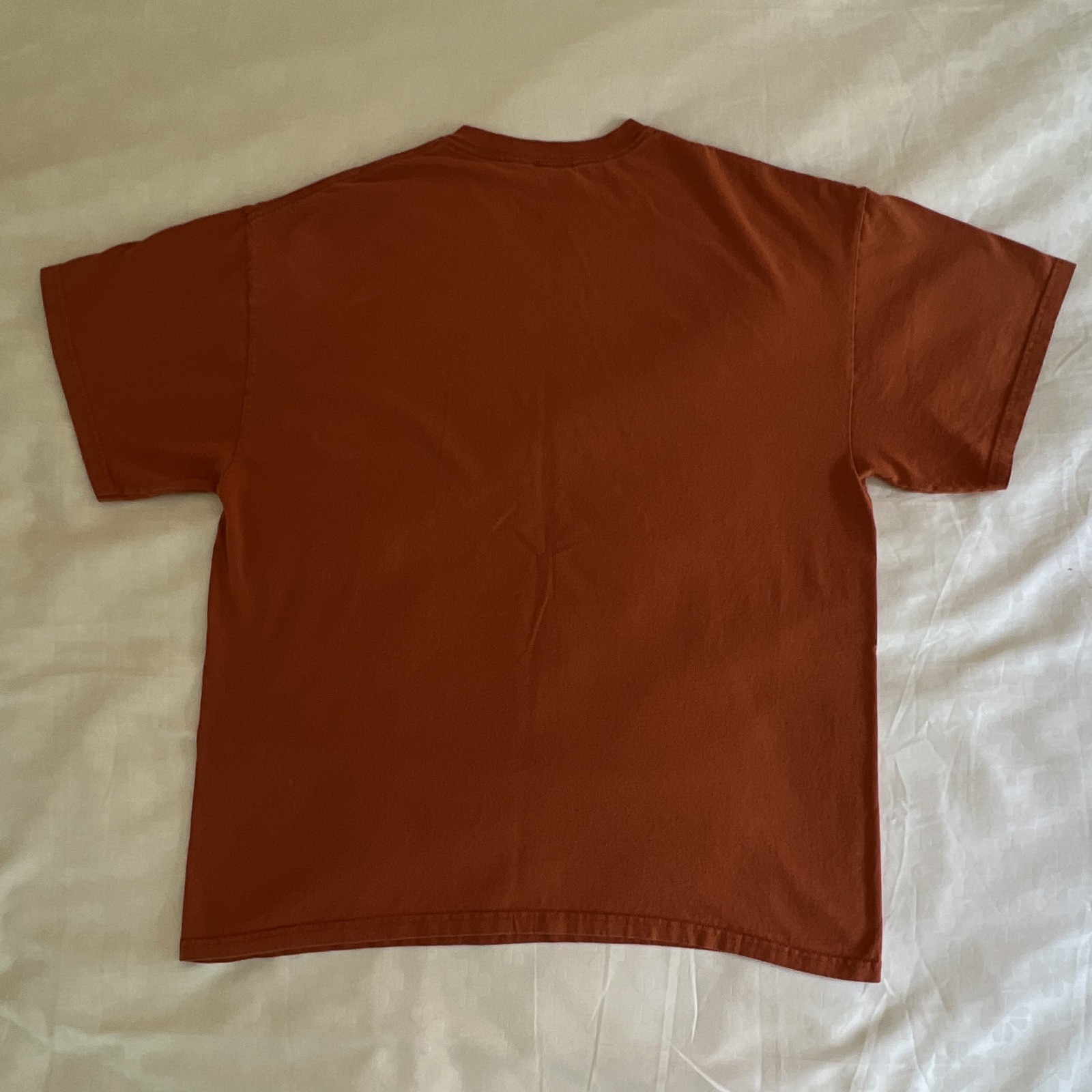 Moab Utah Souvenir Graphic T-Shirt Men XL Burnt Orange Petroglyph Rock Art Tee gallery