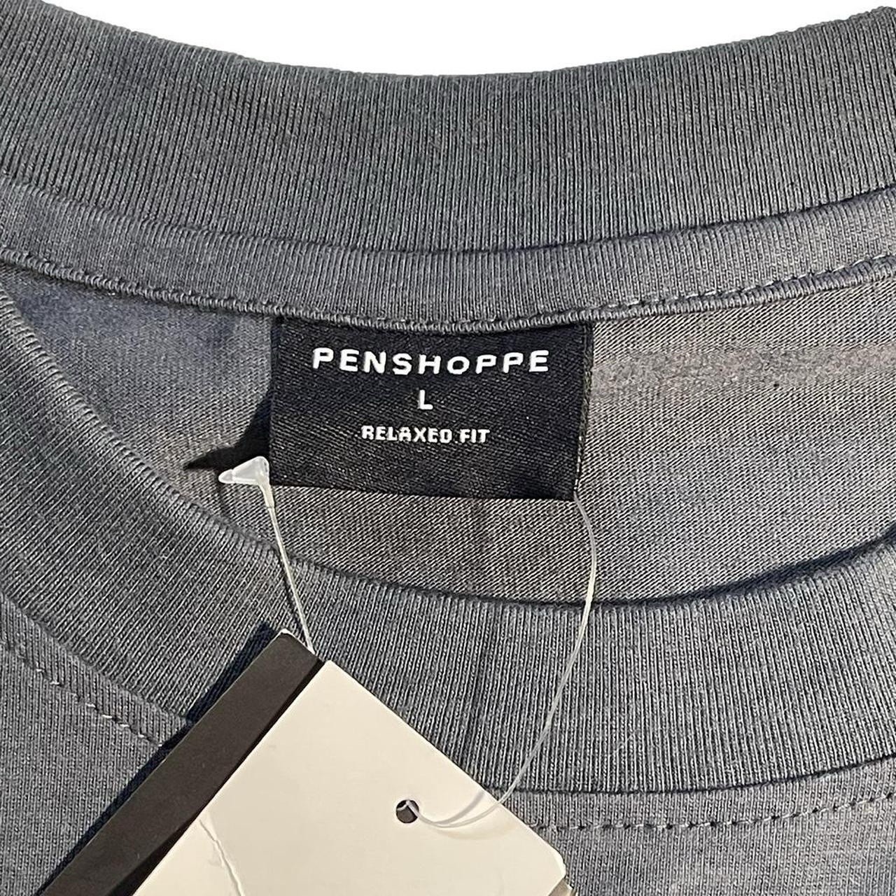 Penshoppe Philippines Men's Graphic Print Tee L Gray Crew Neck Short Sleeve gallery