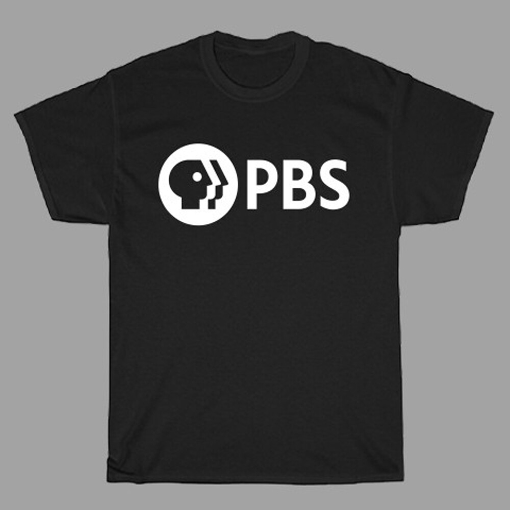 PBS Public Broadcasting Service Men’s Black Size S to 5XL
