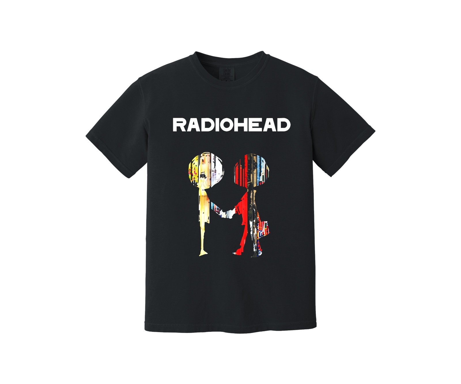 Radio Ok Computer Heavyweight T Shirt – Creep, 90s Emo Electonic Rock, Bjork