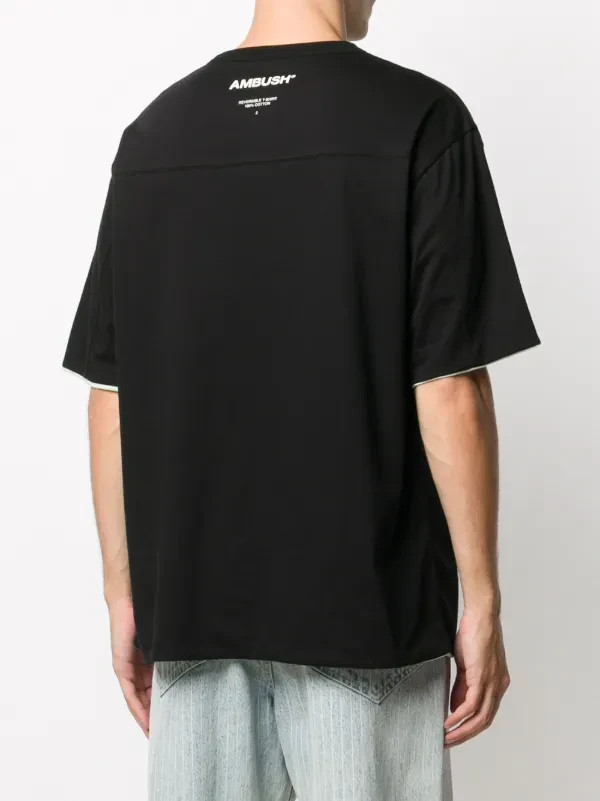 Ambush Mint Black Reversible Short Sleeve Cotton T-Shirt Mens 23×28 L 2