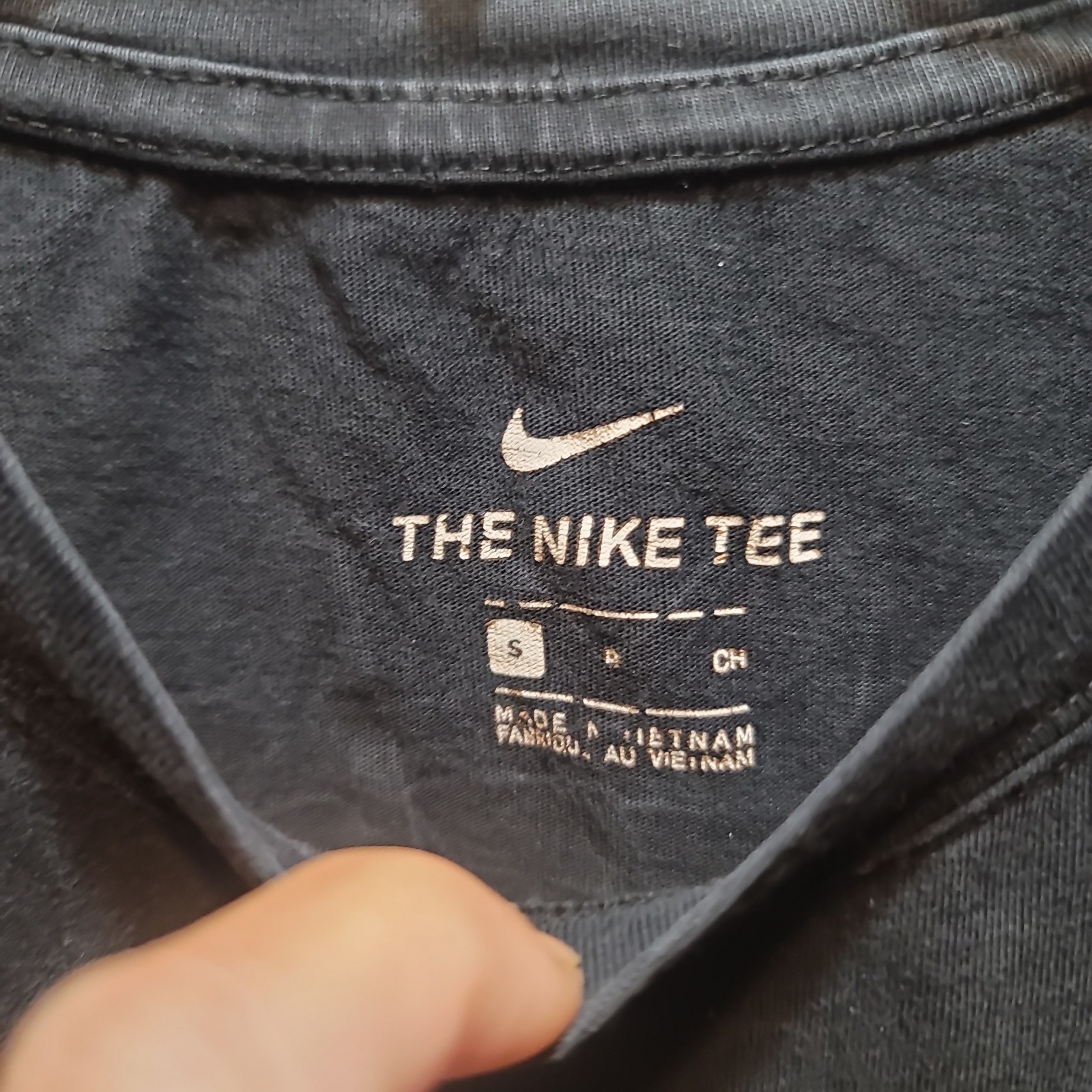 Nike Neon Big Alien Swoosh Double-Sided Graphic T-Shirt The Swoosh Is Out There gallery