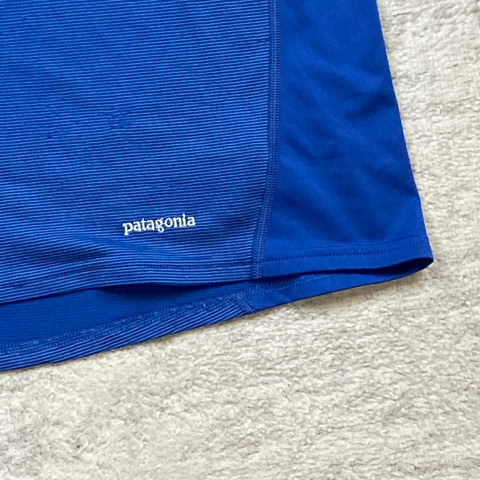 Patagonia Shirt Extra Large Blue Outdoors Preppy Hike Trail Trekk Casual Mens gallery