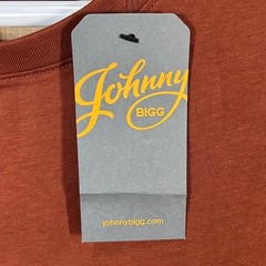 Johnny Bigg Mens Essential Longline Scoop Tee T-Shirt Sienna XL NWT