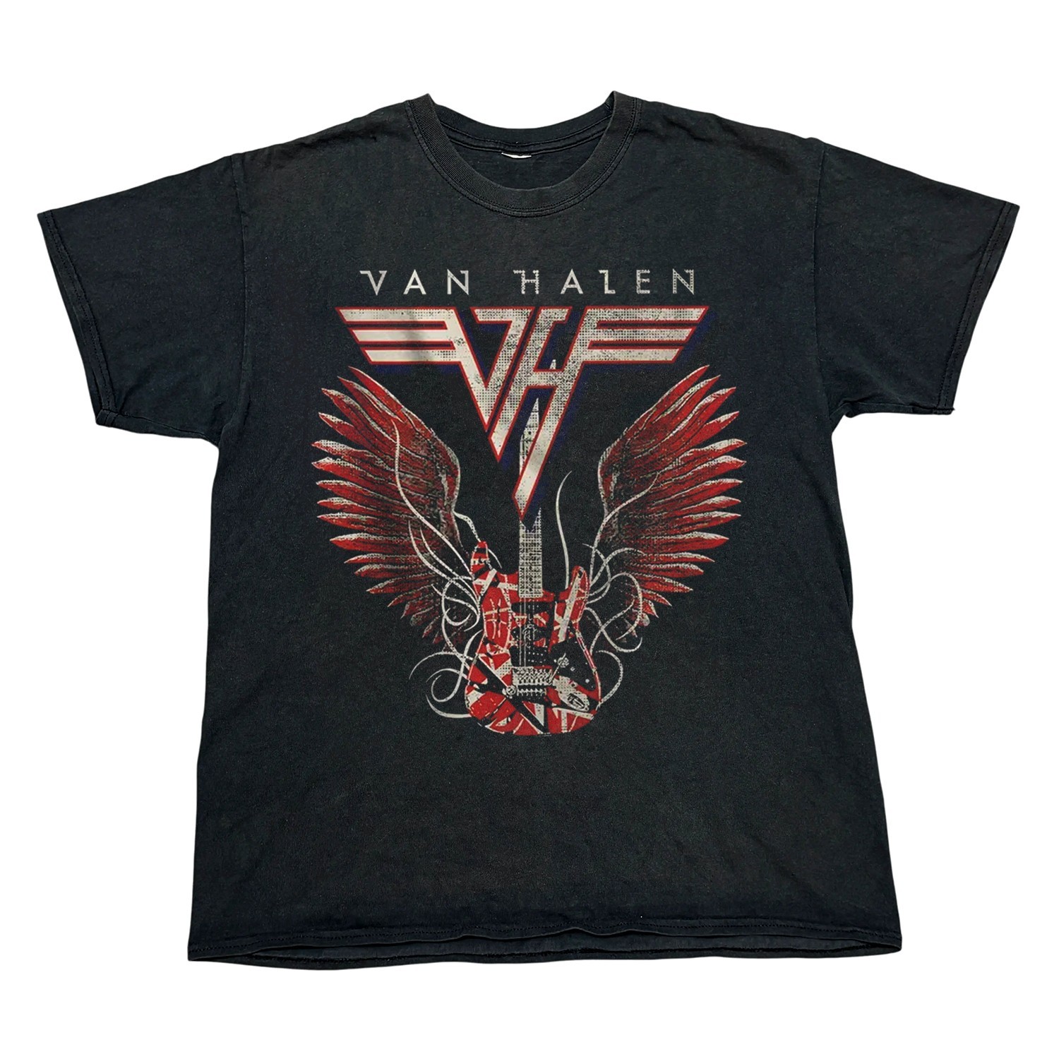 Van Halen Eddie Guitar Rock Band Black Unisex T-shirt Size S-5XL gallery