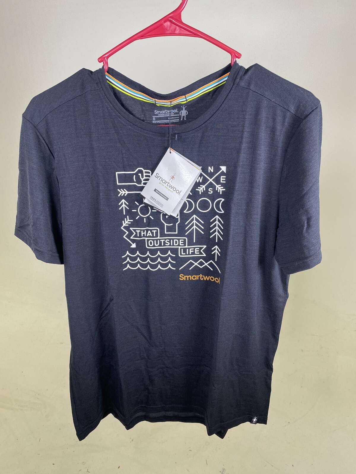 Smartwool Sport 150 Short Sleeve Men's Graphic T Sizes - S, M, L, XL, XXL - NEW gallery