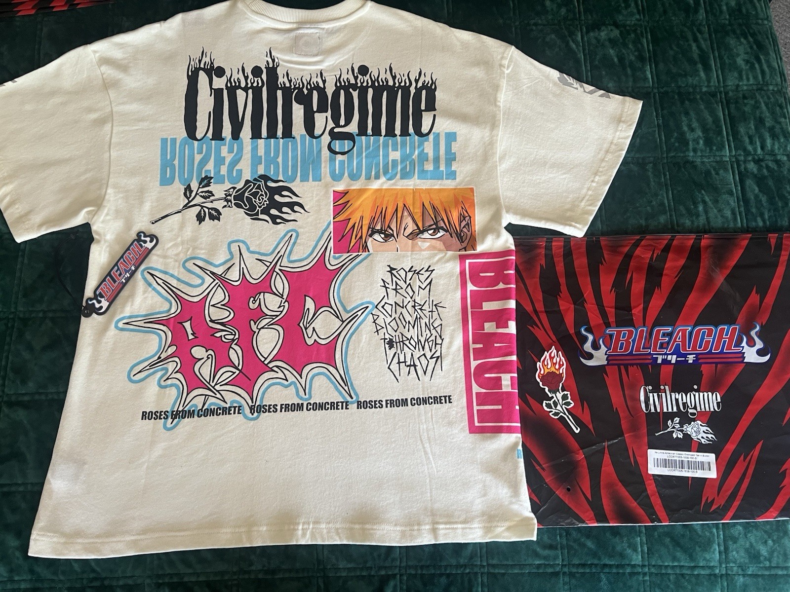 Civil Regime Bleach Ichigo American Classic In Butter Size Small Brand New w Tag gallery