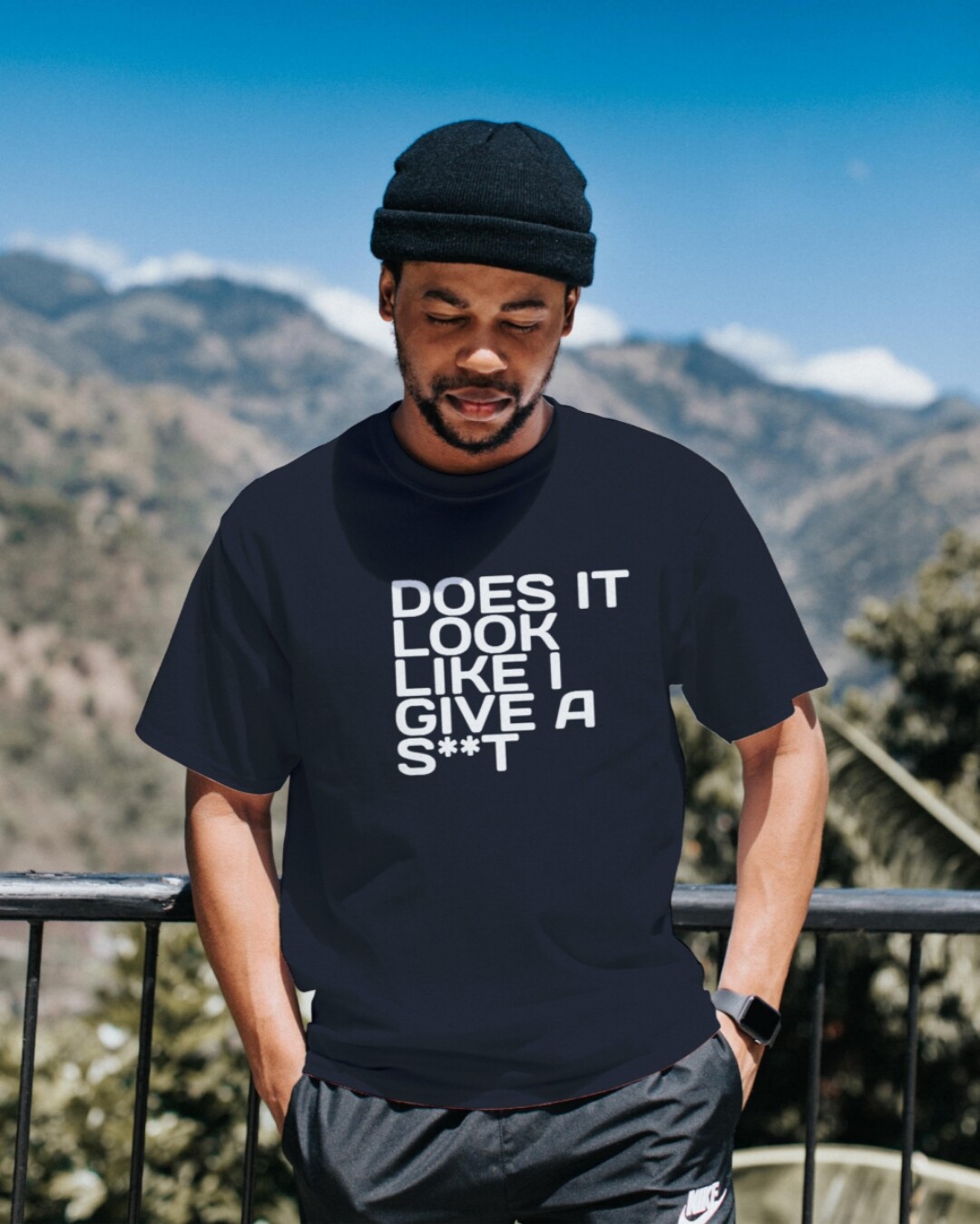 Men's Does It Look Like T-shirt 100% Cotton Regular Size Perfect Gift Novelty gallery