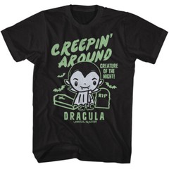 Pre-Sell Universal Monsters Mummy Wolfman Frankenstein Dracula Horror T-Shirt #1