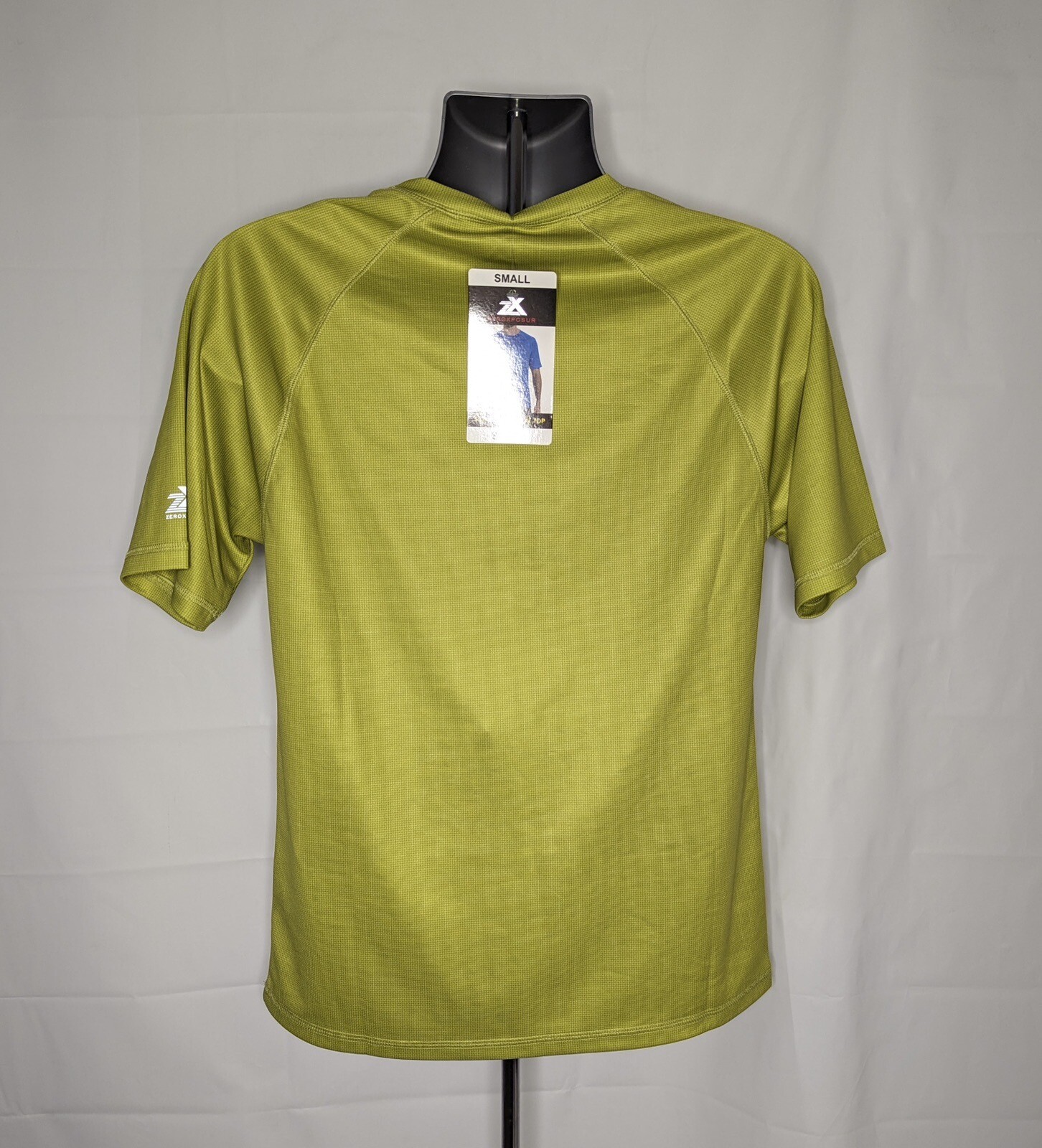 Zeroxposur Green/Yellow Short Sleeve 50+ UPF NWT gallery