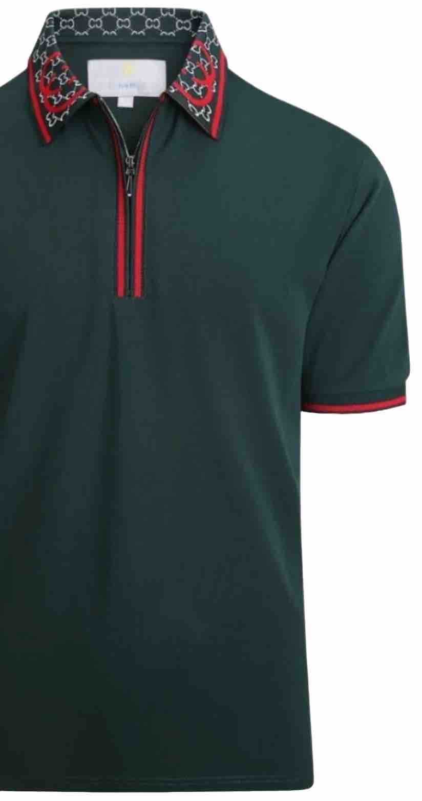 Men's Luxurious Fine Cotton Polo Shirt,Italian Style,Stretch M to 3XL……C8.A gallery