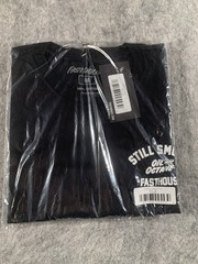 NWT Fasthouse Smoke & Octane Black Tshirt Skull Head Still Smoking Size M