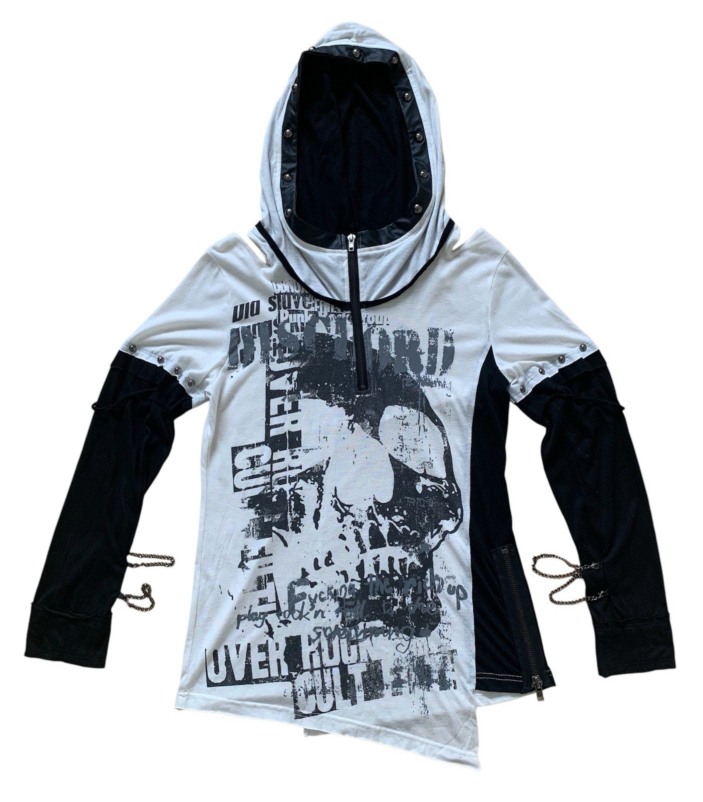 Rare.. Sex Pot Revenge Punk/Gothic Stud With Hoodie gallery