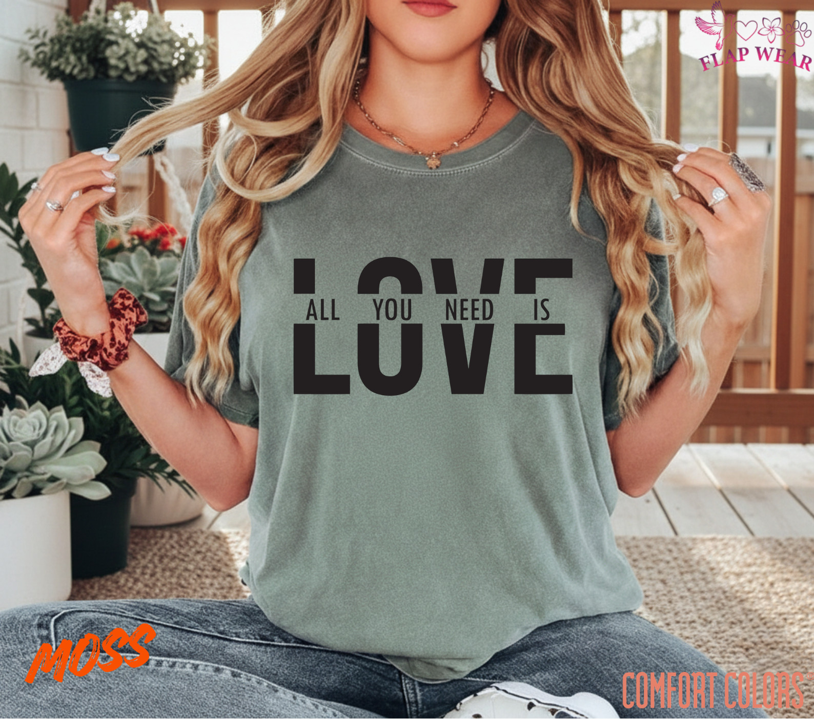 Unisex All You Need Is Love T shirt Men T shirt Women valanity day Romantic gallery