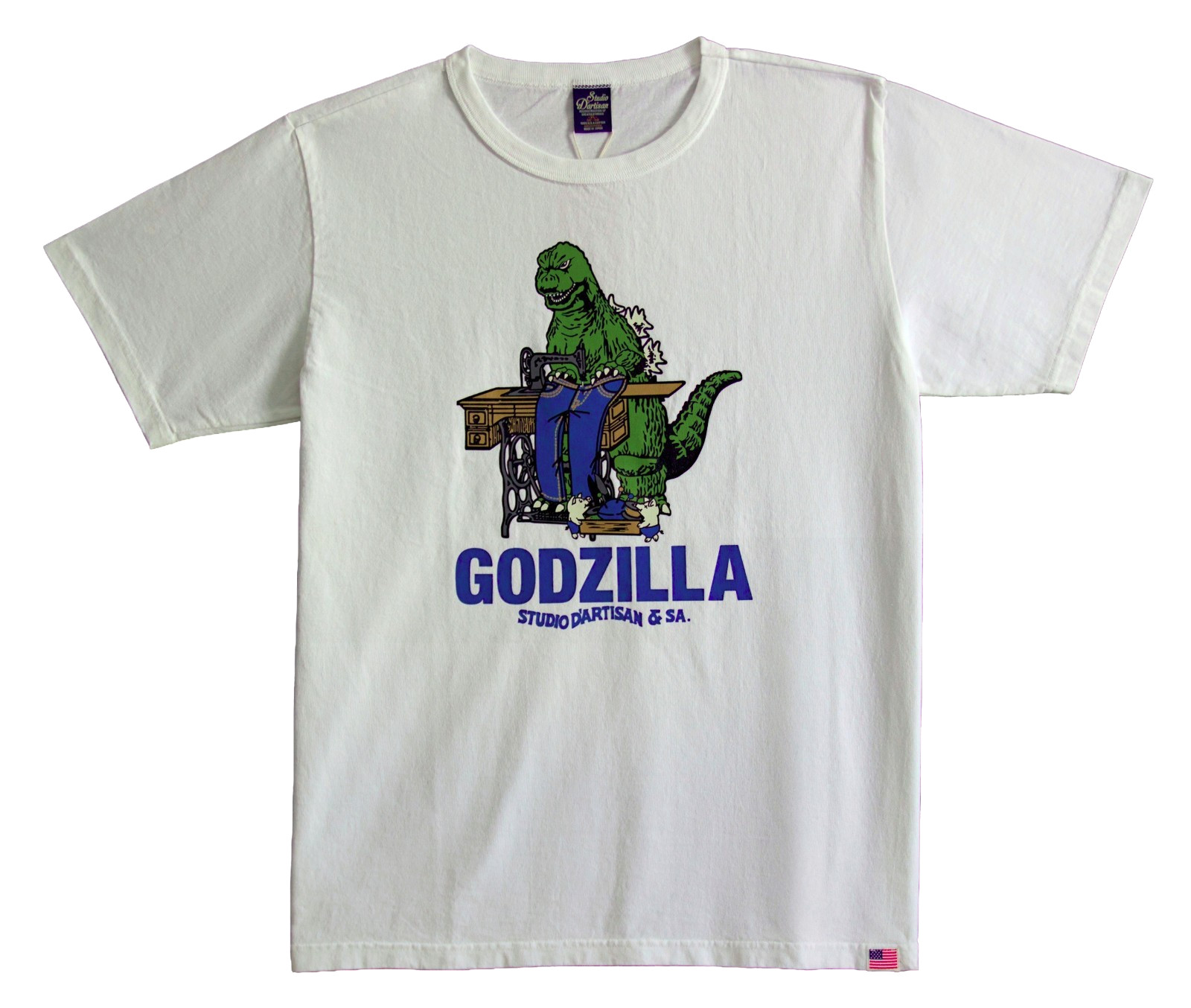 Studio D'Artisan GZ-015 Godzilla Collaboration T-Shirt XL NWT White Japan gallery