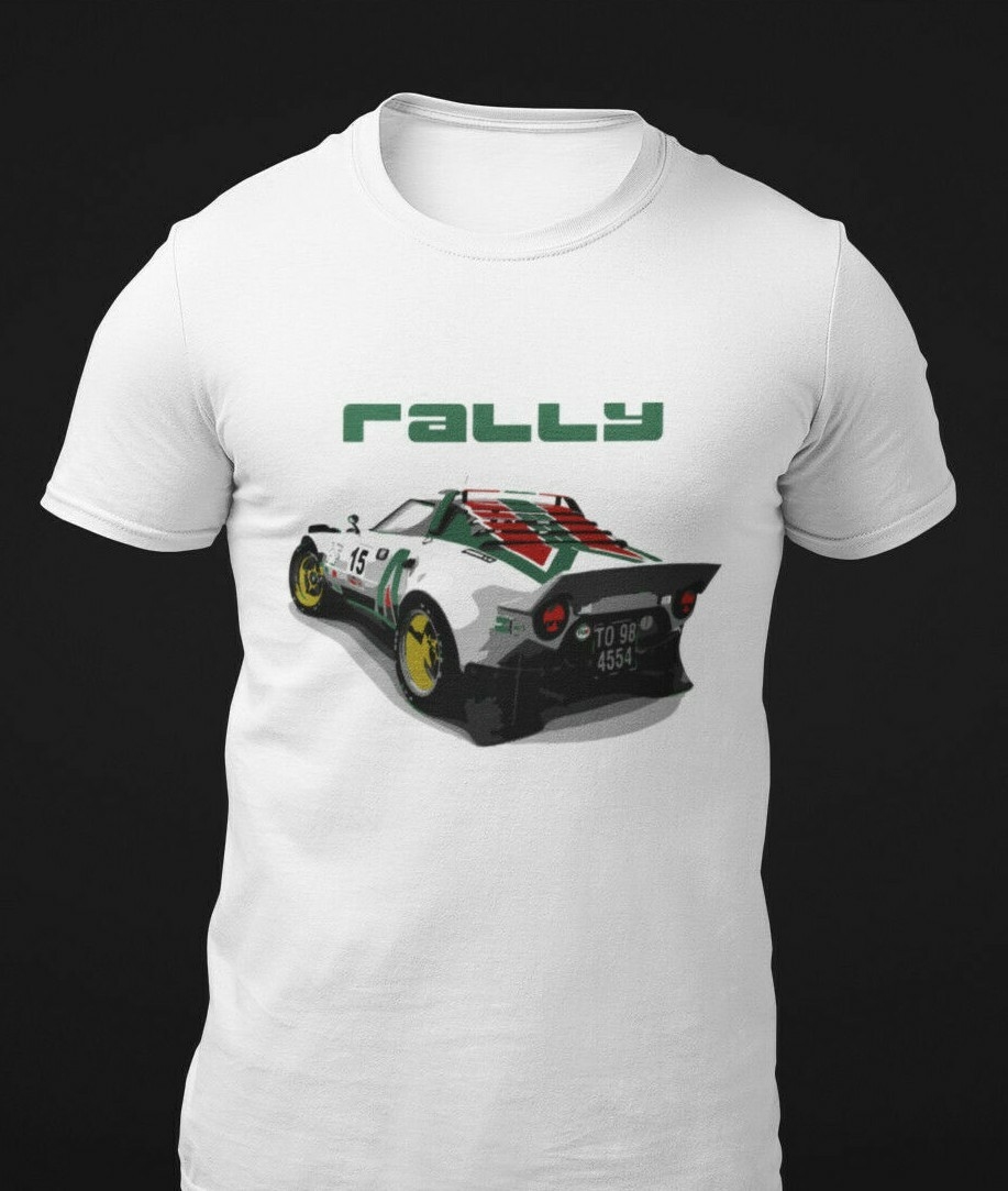 Stratos HF Rally Car T-Shirt gallery