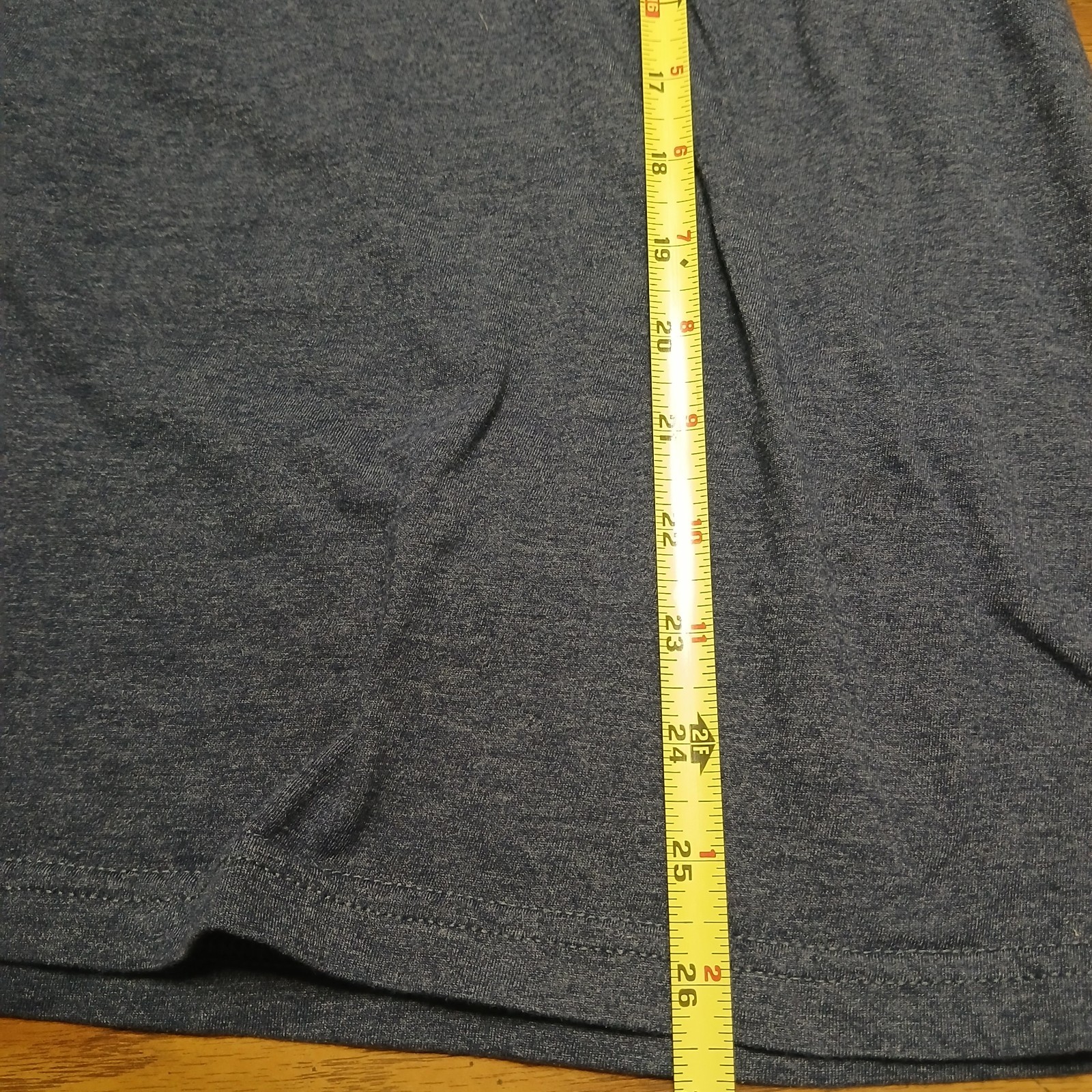 Poncho Outdoors Fishing T-Shirt Mens Med Blue Short Sleeve Cotton Blend Crewneck gallery