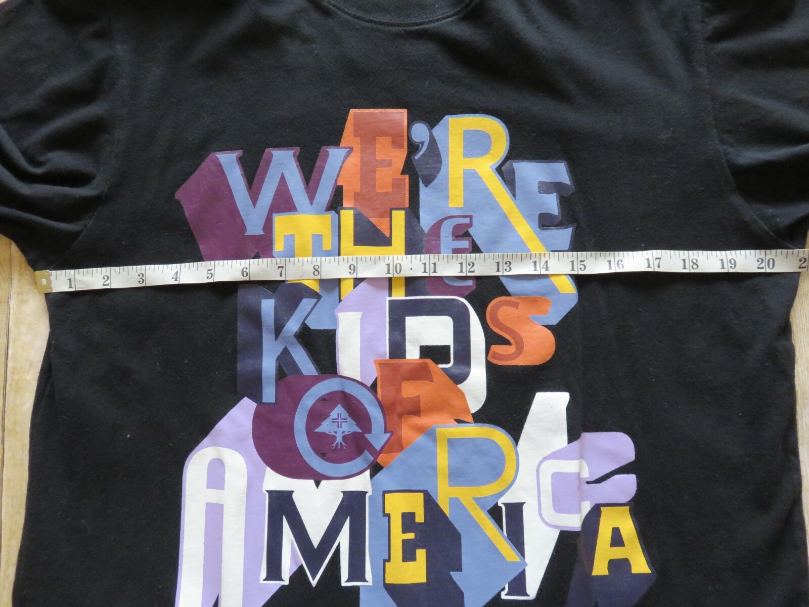 LRG Lifted Research Group Graphic Black T Shirt We Are The Kids Of America L gallery