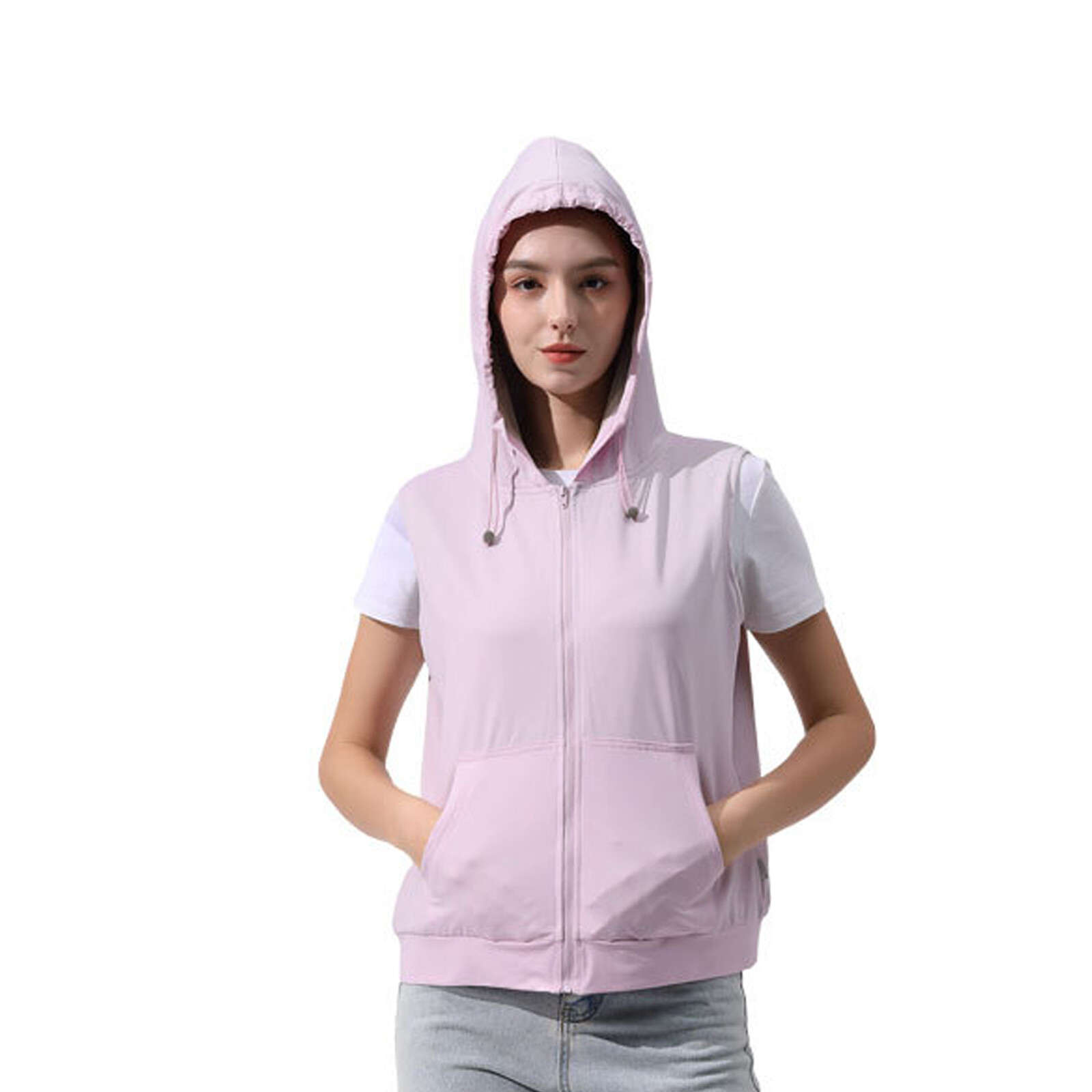 Unisex Silver Fiber Clothes Vest EMF Shielding Anti-Radiation Sun UV Protection
