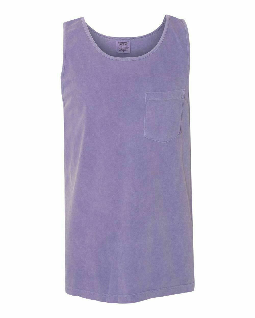 Comfort Colors 9330 - 3 First Quality Pocket Tank Tops- Assorted Colors gallery