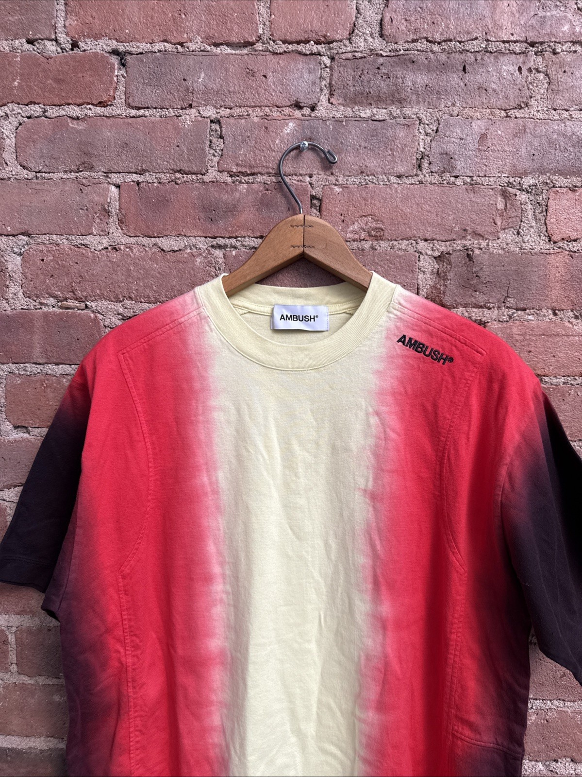 Ambush Men’s Tee, Sz 3, Tie Dye 100% Cotton Japan 20 gallery