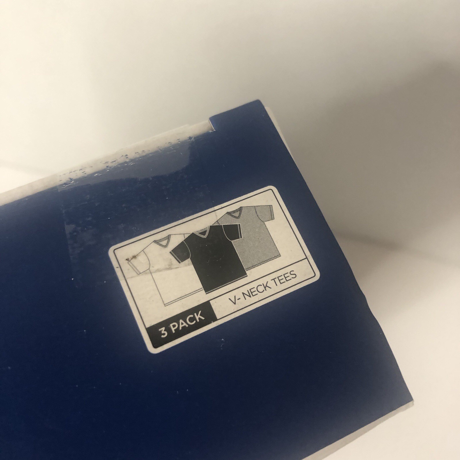 Pacific Polo Club Men’s V-Neck Tees Large Assorted Box of 3 Pack Breathable NIB gallery