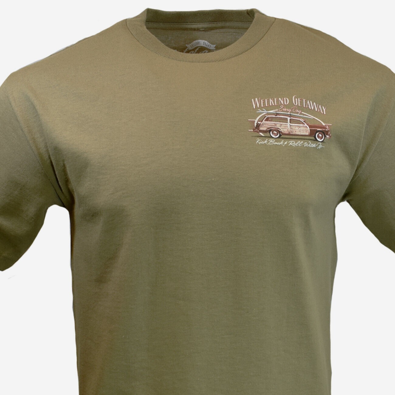 Men's T Shirt- Weekend Getaway-Ford cars -" Out of Bounds" NWT Reg 22.00 gallery