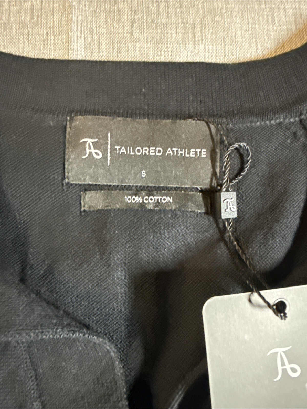 Pure Cotton Knitted Open Collar Long Sleeve Black Small-Brand Tailored Athlete gallery