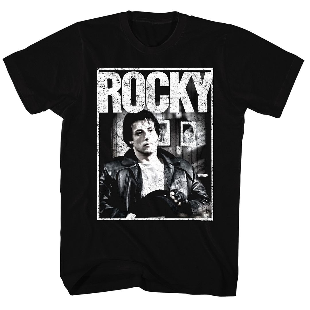Rocky – Sitting – Short Sleeve – Adult – T-Shirt