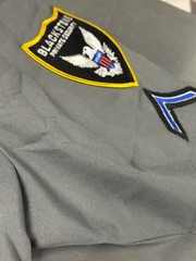 McReynolds BlackStone Private Security Shirt Uniform 2XL 18-18.5 Short Sleeve