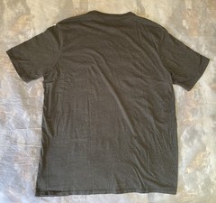 St. John’s Bay Quick Dri Easy Care Short Sleeve Crew Neck T Shirt Gray Men’s 2XL