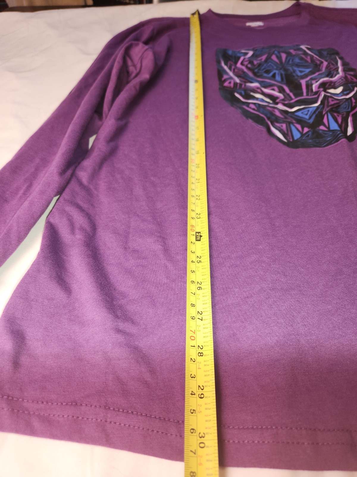 Marvel Black Panther Long Sleeve Shirt Sz 2xl purple gallery