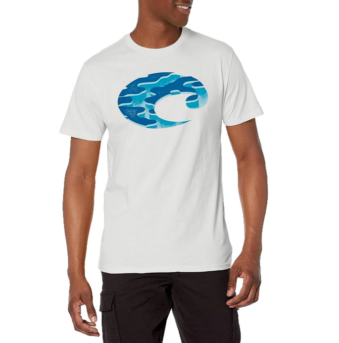 Man’s Size L – Costa Del Mar Men’s 3D Topo Logo