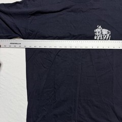 Tantra India Elephant Man Graphic Tee Black Size L Eco-Friendly Cotton